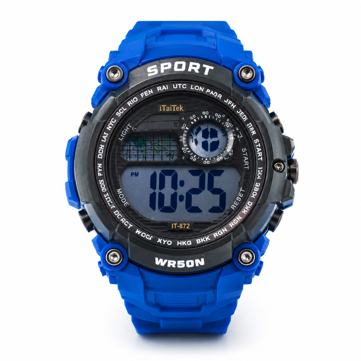 Durable digital sports watch